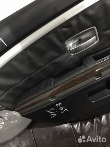 Задняя левая Обшивка двери bmw e65 long