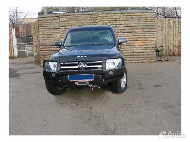 силовой бампер mitsubishi pajero