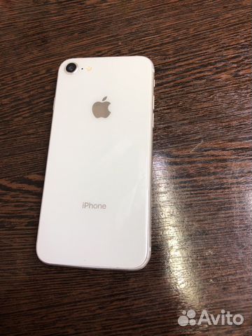 iPhone 8 64gb silver Коробка зарядка
