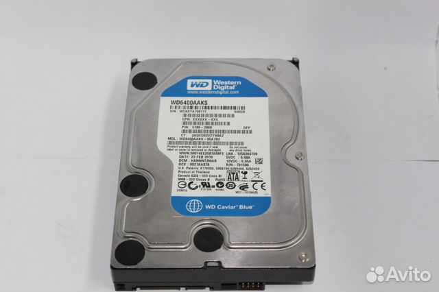 Внутренний жесткий диск 3.5sata WD Gre & Blu 640Gb