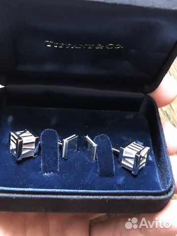 Запонки Tiffany золото Запонки Tiffany золото