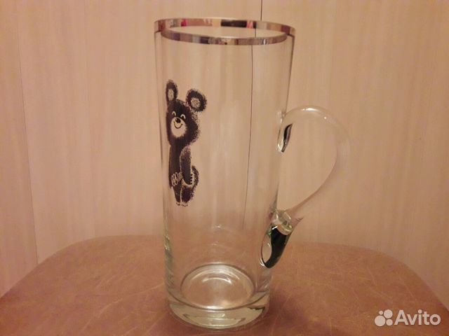 Кружка пивная с ручкой Олимпиада-80 Кружка пивная с ручкой Олимпиада-80