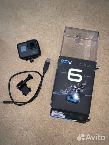 Камера GoPro Hero 6 Black Edition + SD 128Gb