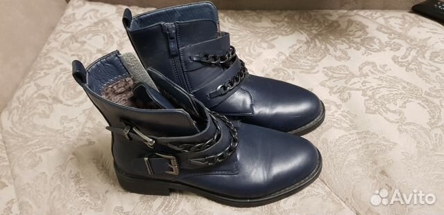 Демисезонные сапоги для девочки р.34