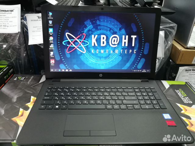 Новый ноутбук HP 15 Сore i5 7200U,4gb,1TB,R520