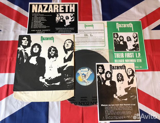 Nazareth - Nazareth (Same) 1971 Pegasus England