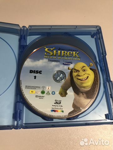 4 x 3D Shrek - The Complete Collection (Шрек)