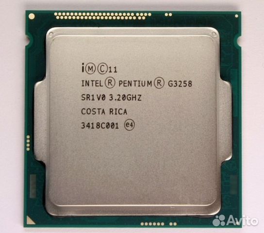 Intel Pentium Processor G3258