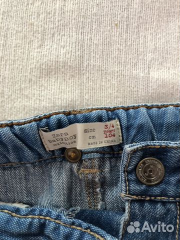 Джинсы детские Zara 104 см Джинсы детские Zara 104 см