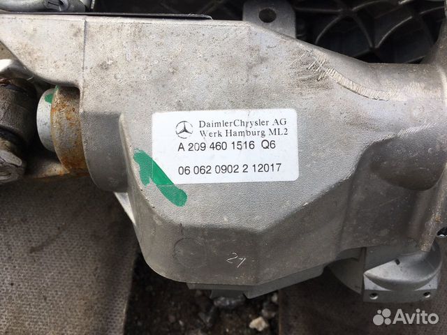 Колонка рулевая Mercedes Benz W203 Колонка рулевая Mercedes Benz W203