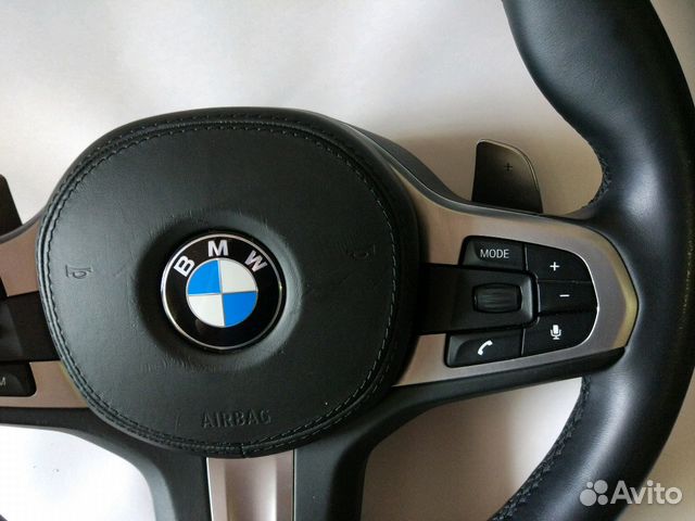 Руль бмв BMW M G30 c лепестками, дооснащение бмв