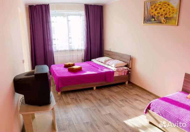 

1-к. квартира, 33 м², 2 кровати