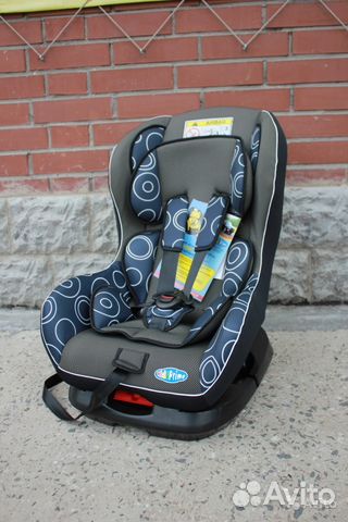 Новое автокресло Kids Prime LB303-2 бежевый-круг