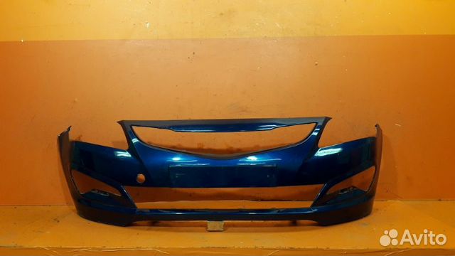 Бампер передний Hyundai Solaris 1 2014-2017