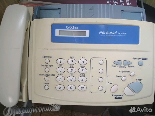 Телефон-факс Brother