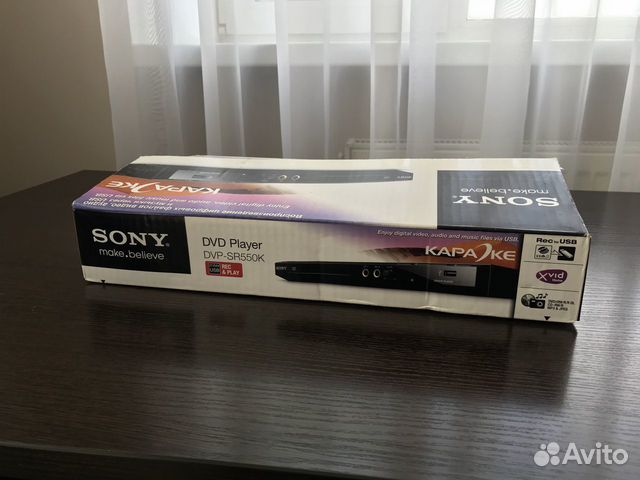 DVD-плеер Sony DVP-SR550K караоке