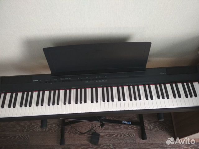 Цифровое пианино yamaha P-105 + стойка