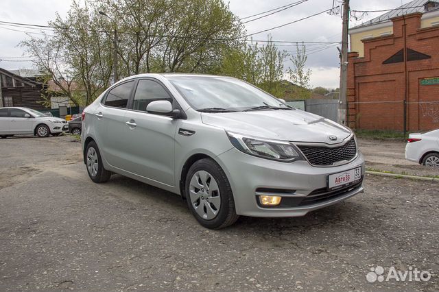 KIA Rio 1.6 AT, 2015, 72 118 км