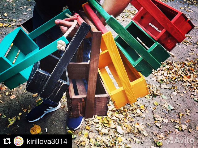 Деревянные ящики