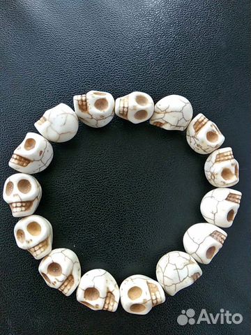 Браслет из камня Черепа