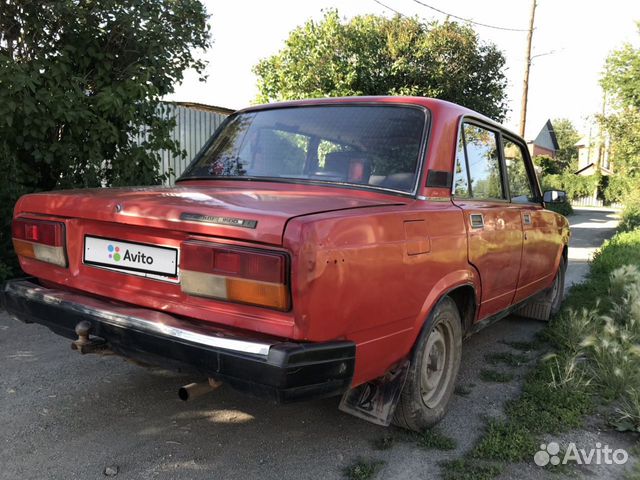 ВАЗ 2107 1.5 МТ, 1987, 6 000 км