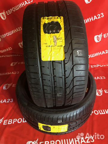 Пара новых шин R20 285 30 pirelli P. zero TM MO