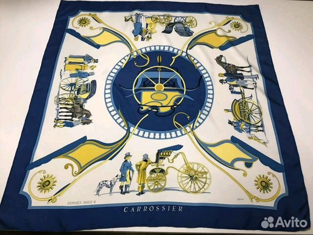 Платок каре Hermes 90*90см шёлк,оригинал Платок каре Hermes 90*90см шёлк,оригинал