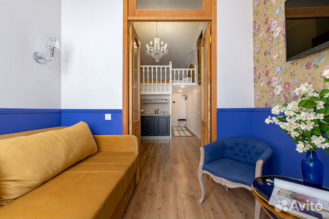 

1-к. квартира, 18 м², 2 кровати