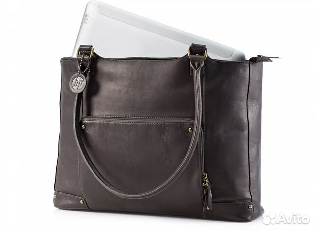 Сумка для ноутбука HP женская коричневая