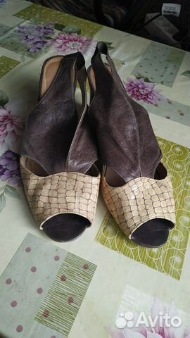 Босоножки Лаура Потти, кожа, 43 размер Босоножки Лаура Потти, кожа, 43 размер