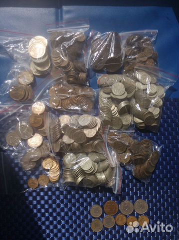 Монеты СССР + Монеты россия молодая