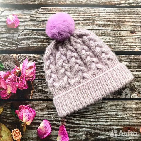 Шапка вязанная