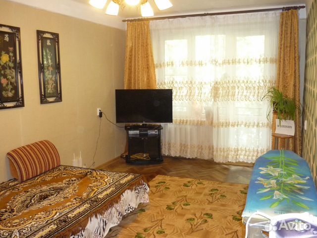 

1-к. квартира, 34 м², 2 кровати