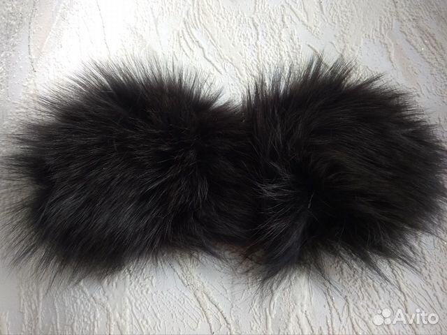 Заколки ушки из натурального и искусственного меха Заколки ушки из натурального и искусственного меха