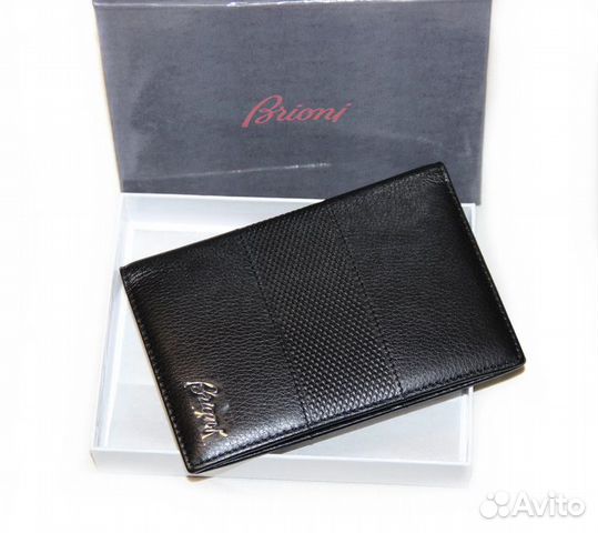 Кожаная обложка Brioni для паспорта люкс Кожаная обложка Brioni для паспорта люкс
