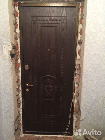 Двери входные заводские мдф