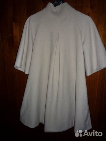 Полупальто весна рукава 3-4 молочно кремовое Полупальто весна рукава 3-4 молочно кремовое