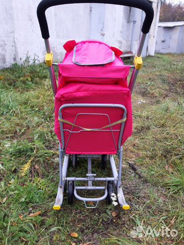 Продам санки-коляску Ника 7 Продам санки-коляску Ника 7