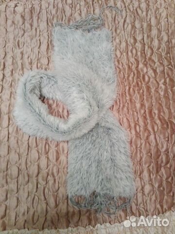 Шарф пушистый