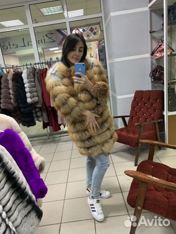 Шуба из лисы