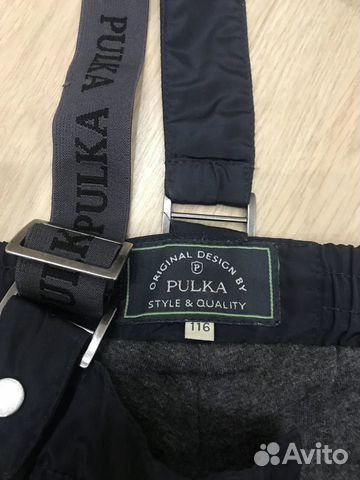 Штаны Pulka демисезонные рост 116