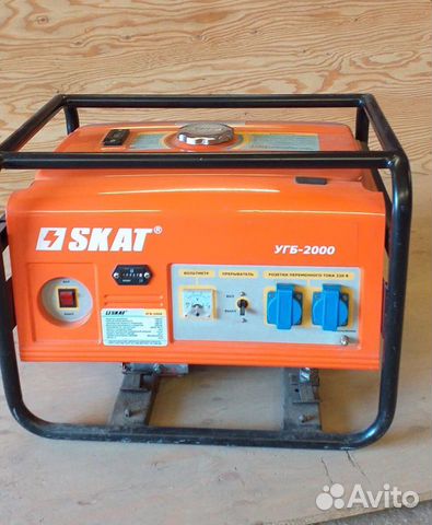 Бензиновый генератор Skat угб-2000 Бензиновый генератор Skat угб-2000
