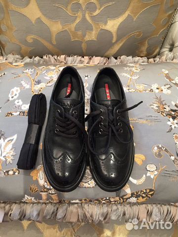 Prada туфли ботинки