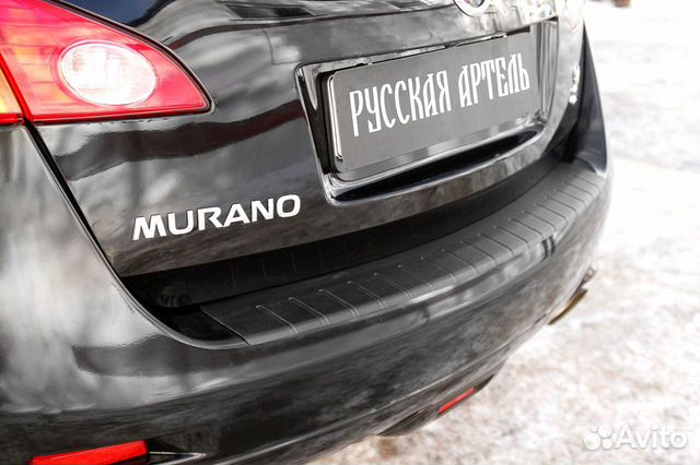 Накладка на задний бампер Ниссан Мурано / Murano