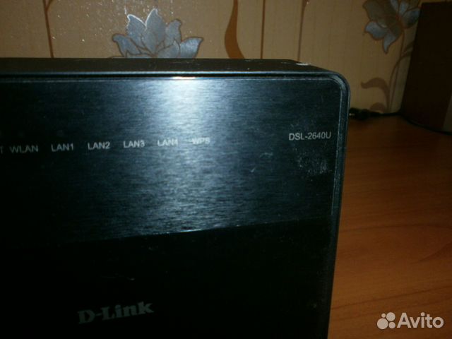 Wi fi роутер D-link DSL-2640U