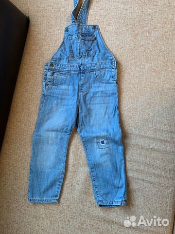 Джинсовый комбинезон Zara 2-3г Джинсовый комбинезон Zara 2-3г