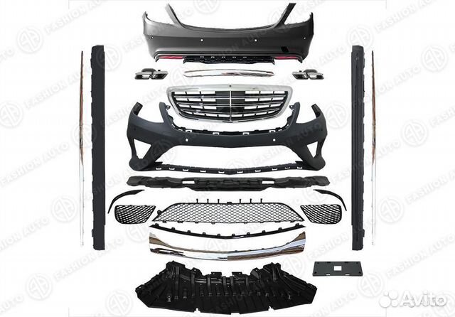 Обвес 65 AMG полный Mercedes S222