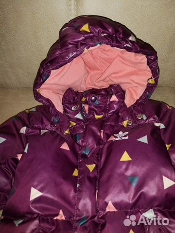Пуховик и полукомбинезон Adidas kids originals