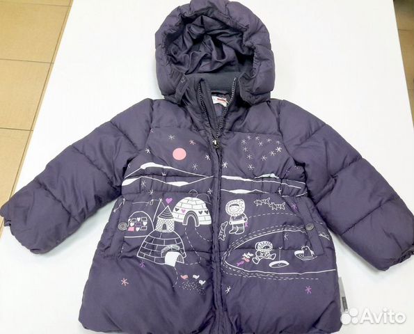 Зимнее пальто для девочки Name IT (Дания) Зимнее пальто для девочки Name IT (Дания)