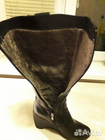 Сапоги женские. Размер 38. натуральная кожа, мех Сапоги женские. Размер 38. натуральная кожа, мех